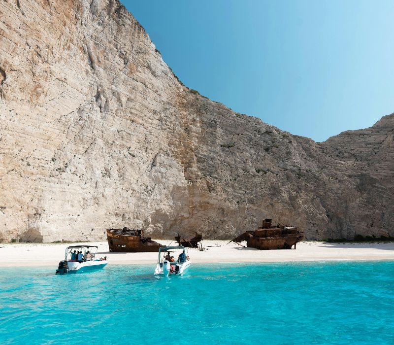 Excursion en bateau avec Peyra Voyage à Zakynthos